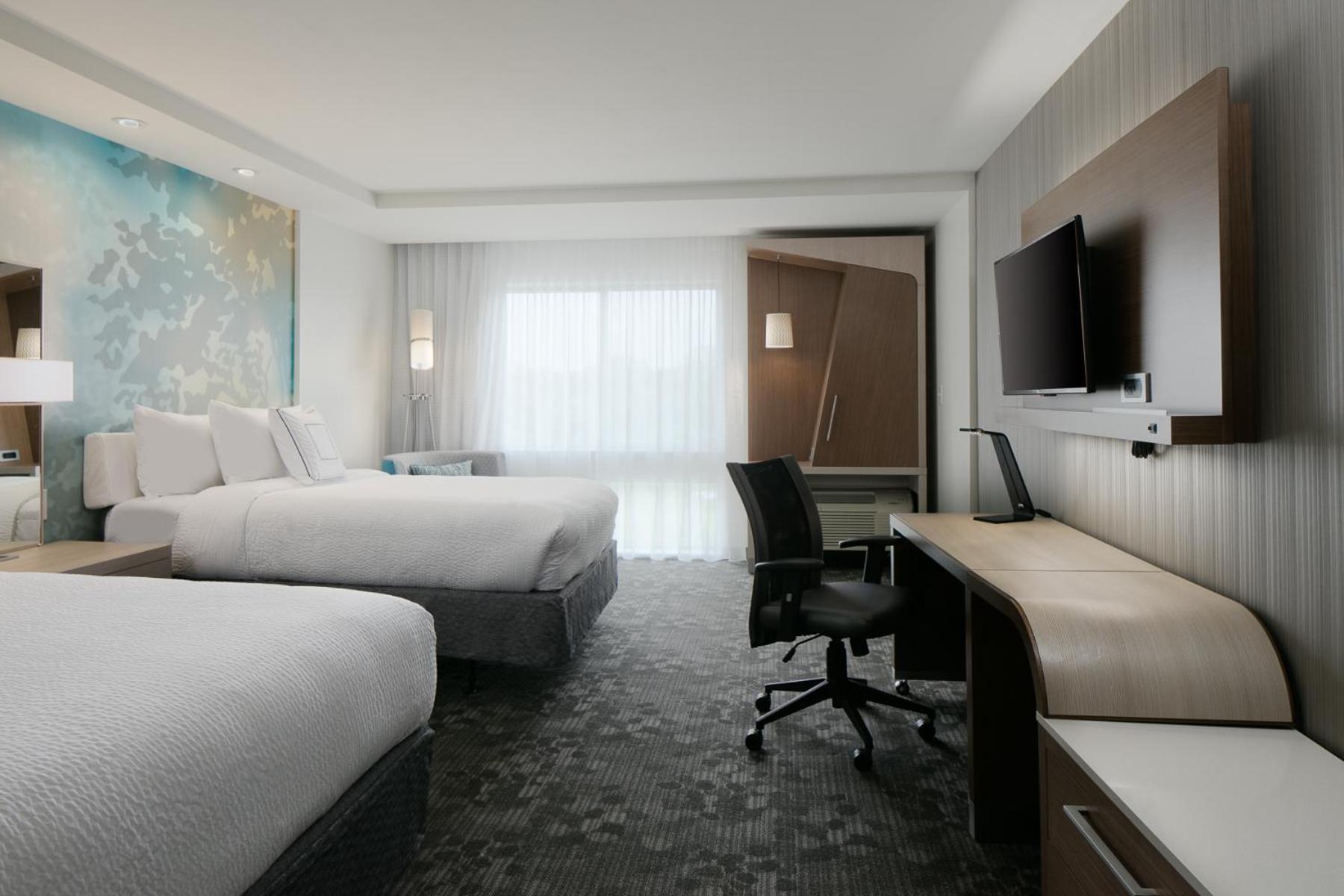 คอร์ตยาร์ด โอมาฮา เบลลูฟ แอท เบียร์ดมอร์ อีเวนต์เซ็นเตอร์ Hotel เบลวู ภายนอก รูปภาพ